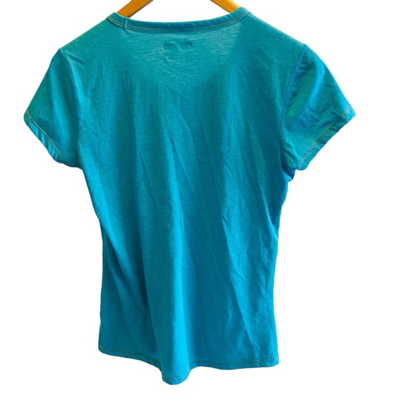 Ladies Marmot Katie Dry-Release Turquoise Top - Picture 2 of 5